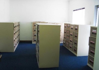 Old filing area